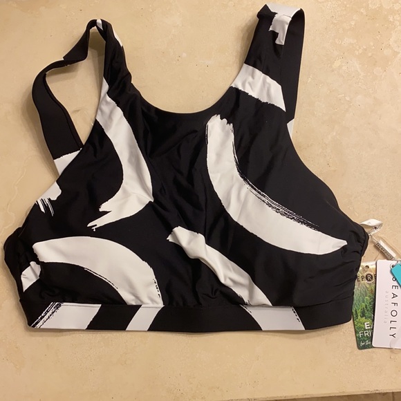 Seafolly High Neck New Wave Bikini Top - Picture 4 of 4